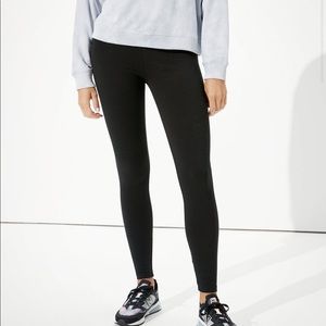 black high waisted leggings